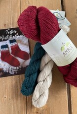 Fibre Co - Festive Mistletoe Sock Kit
