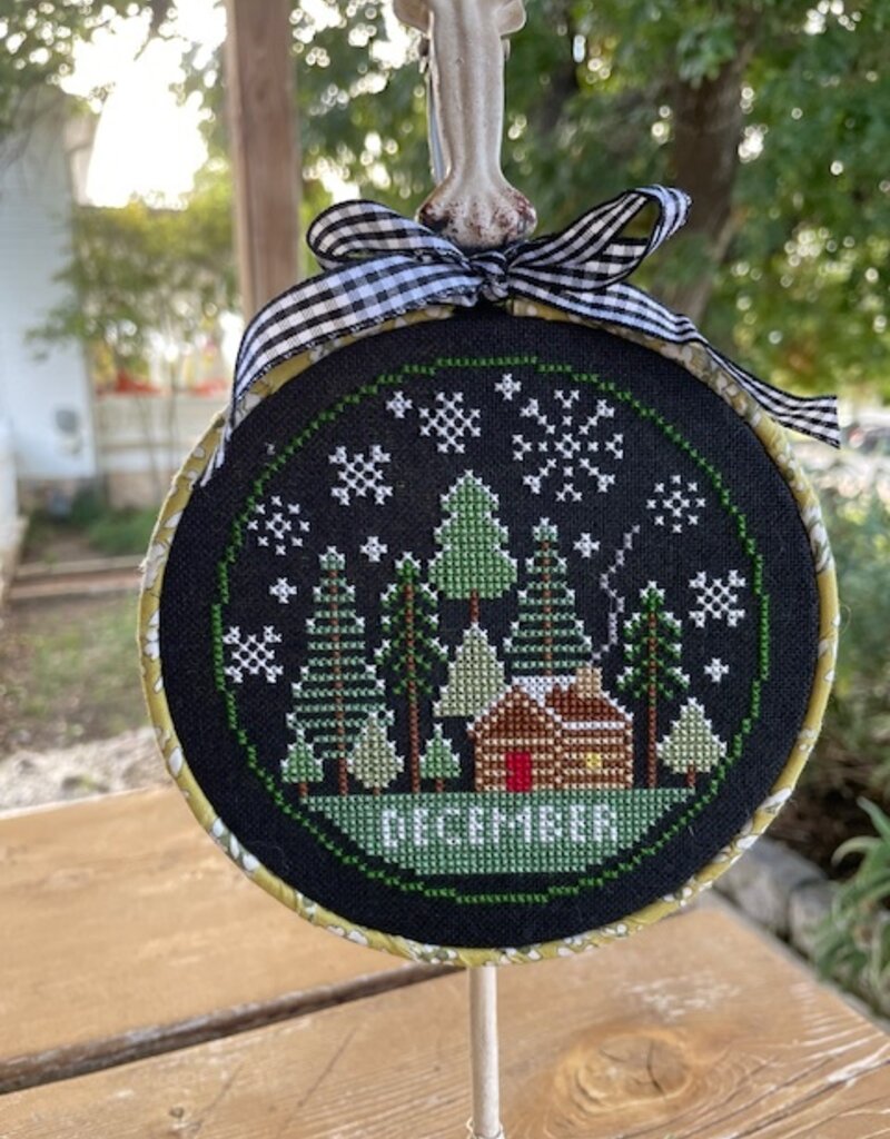 Small Town - A Year in the Hoop: December