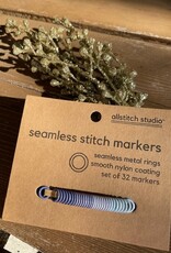 allstitch - Lavender 5mm Stitch Markers (set of 32)