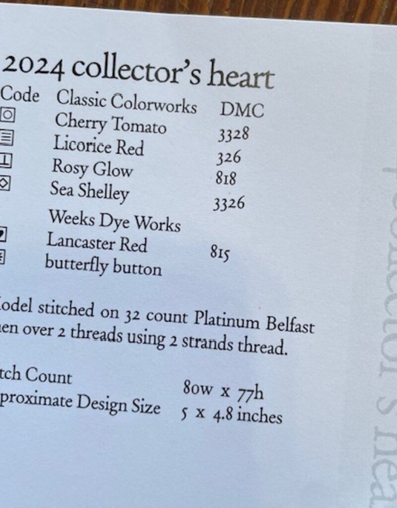 HIHN - 2024 Collector's Heart Kit