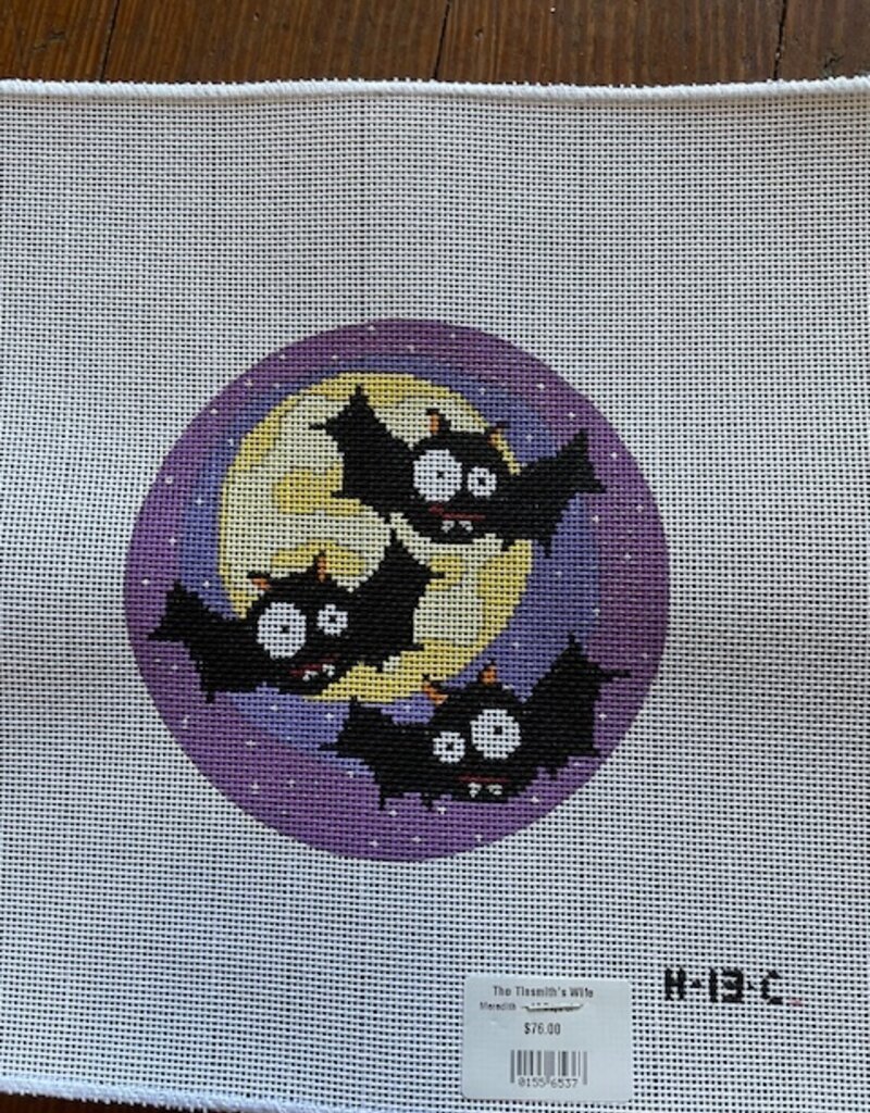 Meredith - 13 Days of Halloween H-13-C Three Vampire Bats (18M)