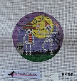 Meredith - 13 Days of Halloween H-13-B Two Dancing Skeletons (18M)