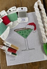 Kay Irby - KI13 Martini/Grasshopper with Santa Hat  (18M)