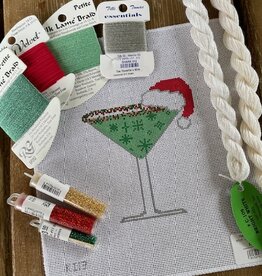 Kay Irby - KI13 Martini/Grasshopper with Santa Hat  (18M)