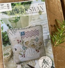 Country Stitches - CS346 Summer's Swan