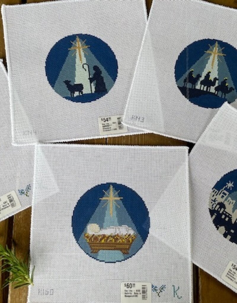 Kay Irby - KN5 Nativity: Wise Men Ornament (18M)