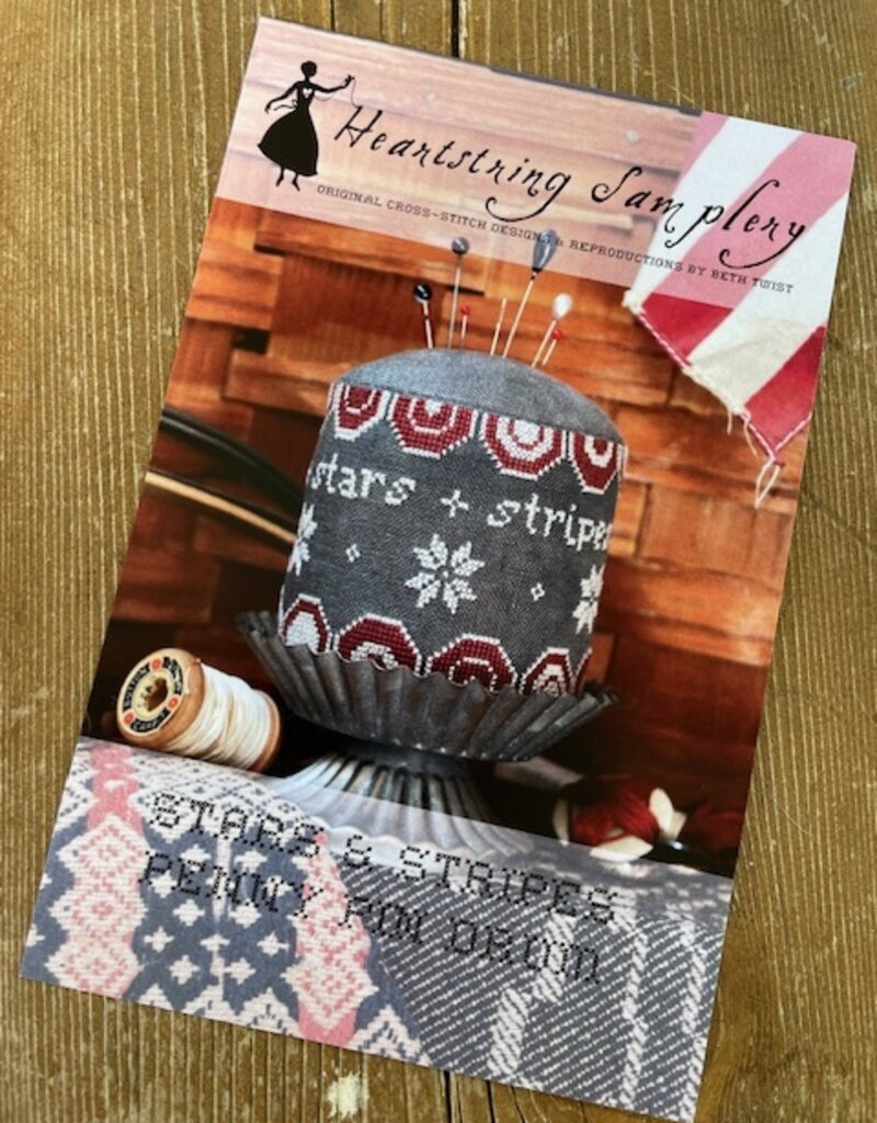 Heartstring - Stars & Stripes Penny Pin Drum