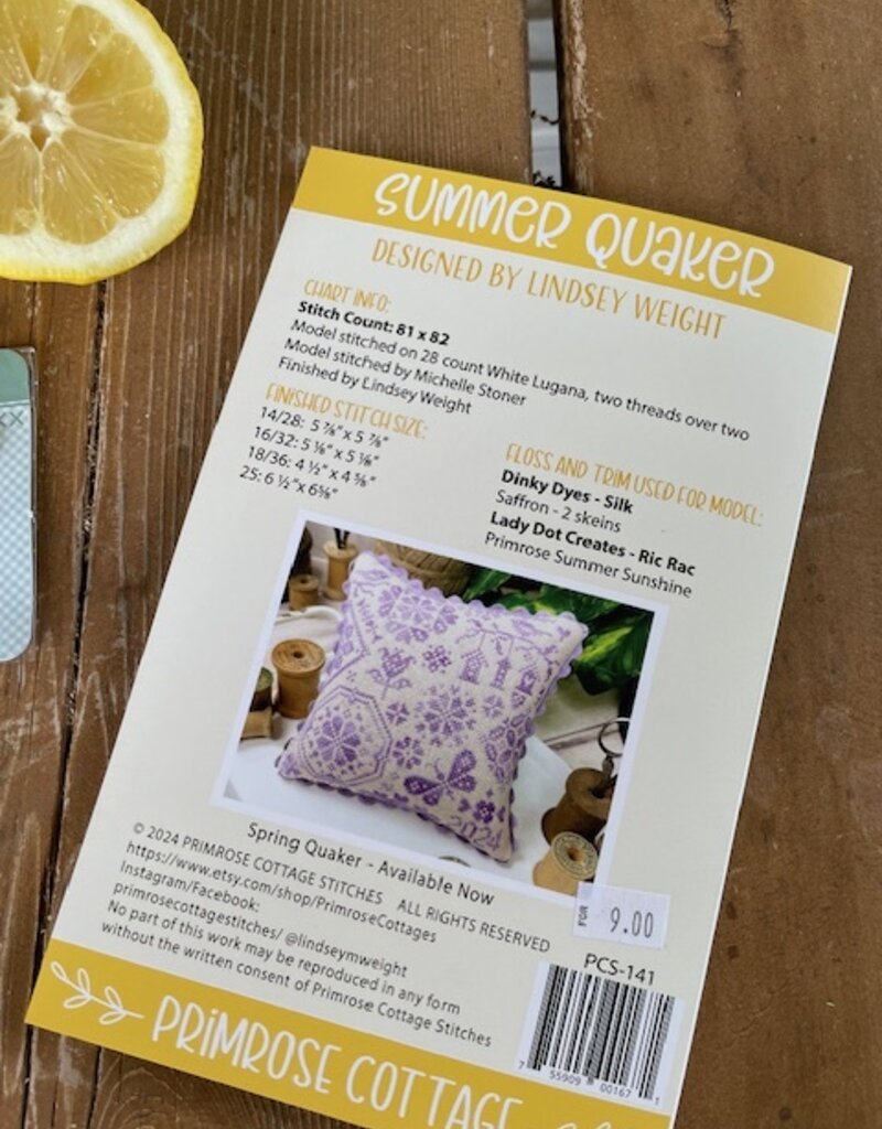 Primrose - Summer Quaker
