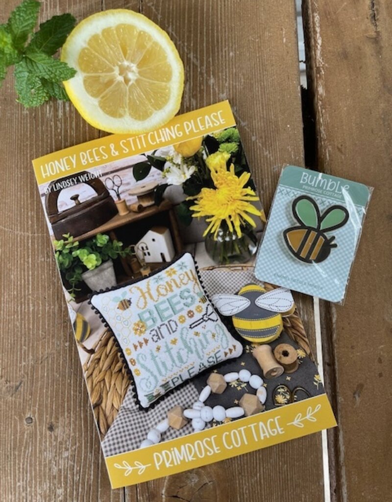 Primrose Cottage - Honey Bees & Stitching Please