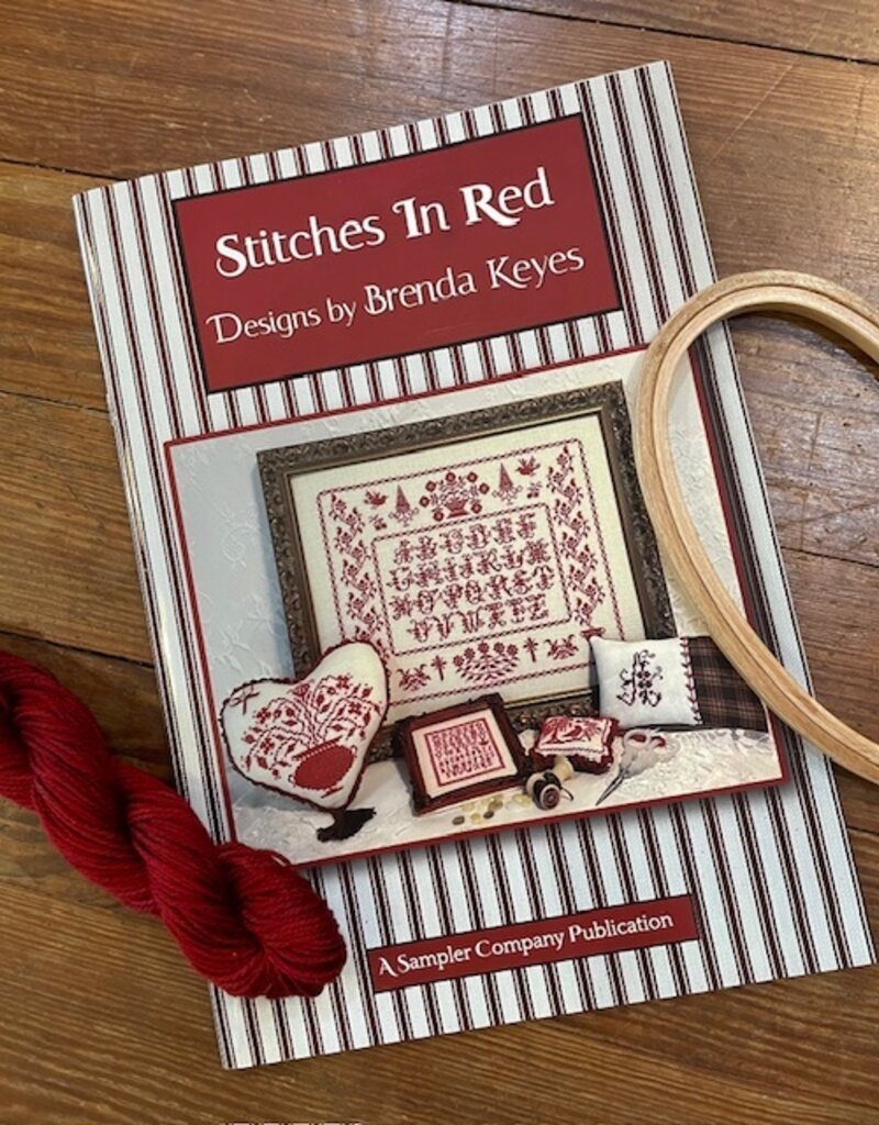 Sampler Company - Stitches in Red