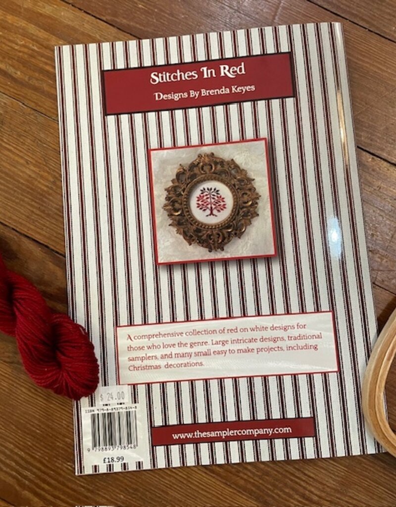 Sampler Company - Stitches in Red