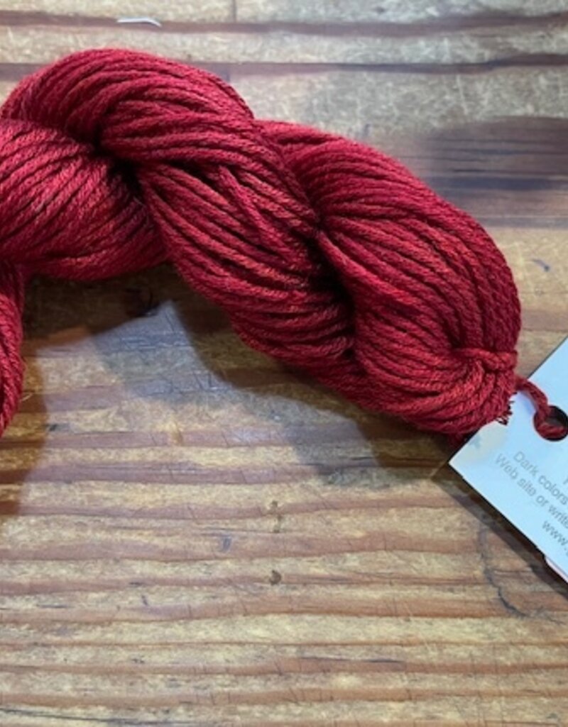 Gloriana Silk #162 Schoolhouse Red - 50 yd Hank