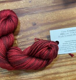 Gloriana Silk #062 Cranberry - 50 yd Hank