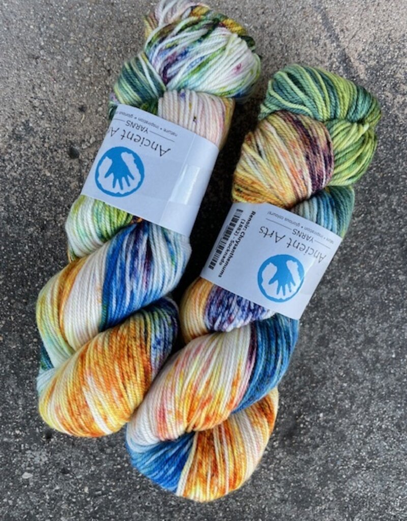 Ancient Arts Socknado,  Renoir, Chyrsanthemums, COTM (07/24)