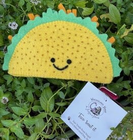 Taco 'bout It Felt Notions Bag