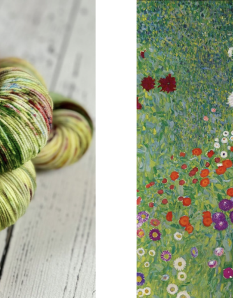 Ancient Arts Socknado,  Klimt, Bauerngarten COTM (08/24)