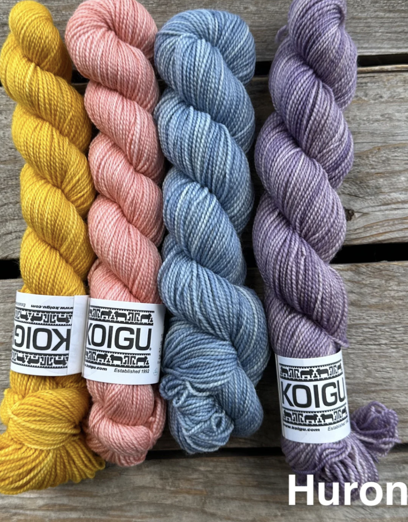 Koigu - Clint Shawl Yarn Pack, Huron