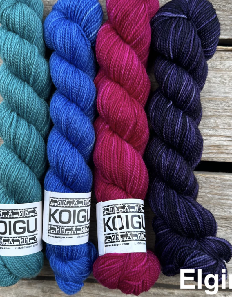 Koigu - Clint Shawl Yarn Pack, Elgin