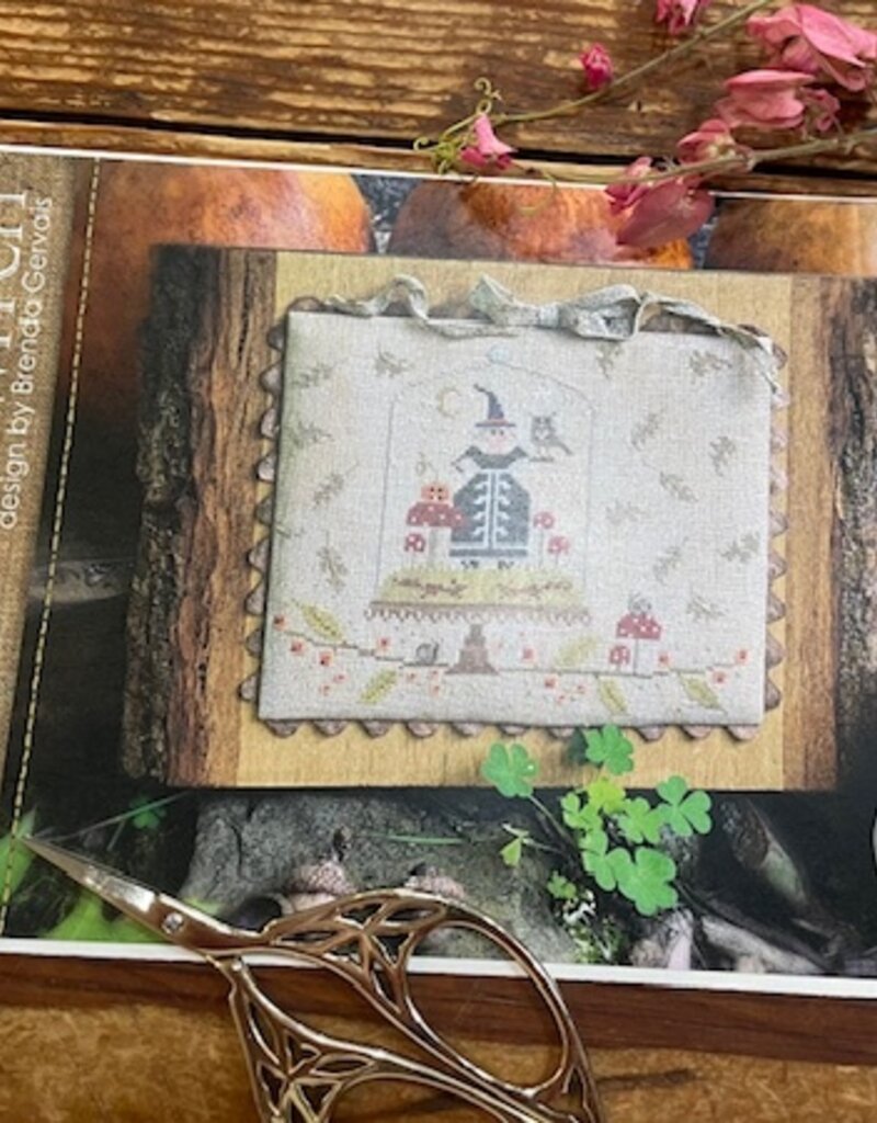 Country Stitches - CS348 Woodland Witch