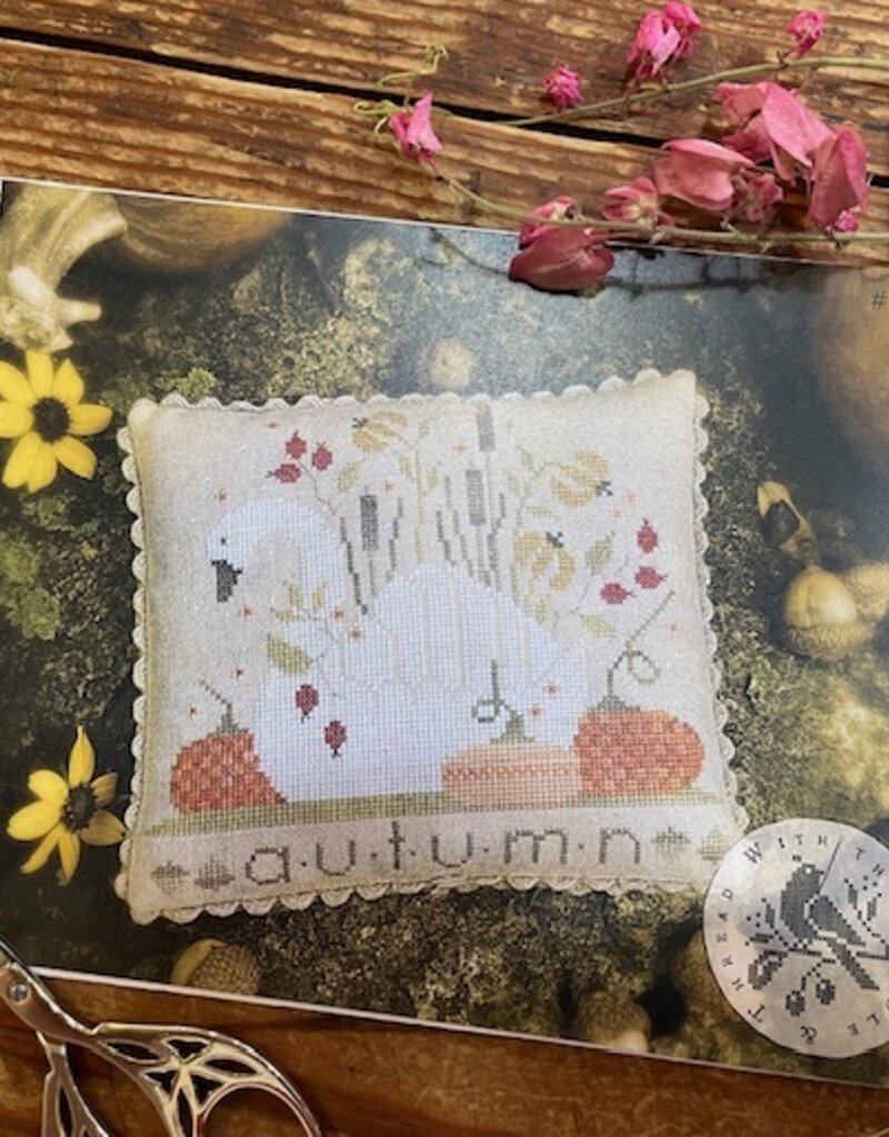 Country Stitches - CS349 Autumn's Swan