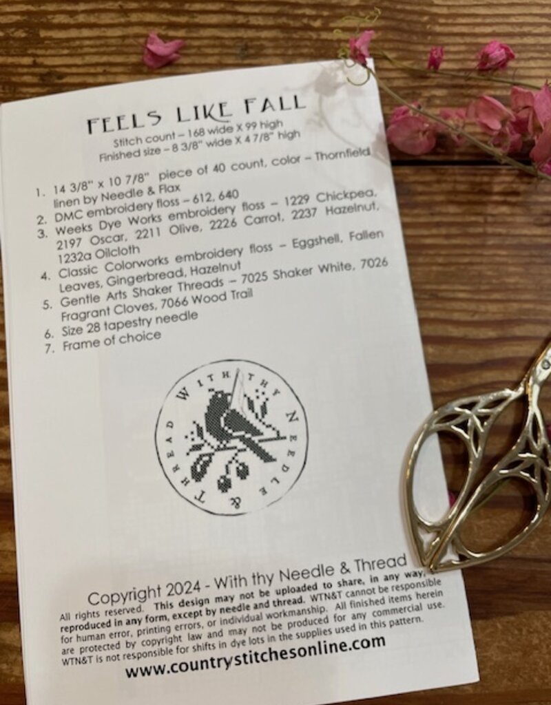 Country Stitches - CS350 Feels Like Fall