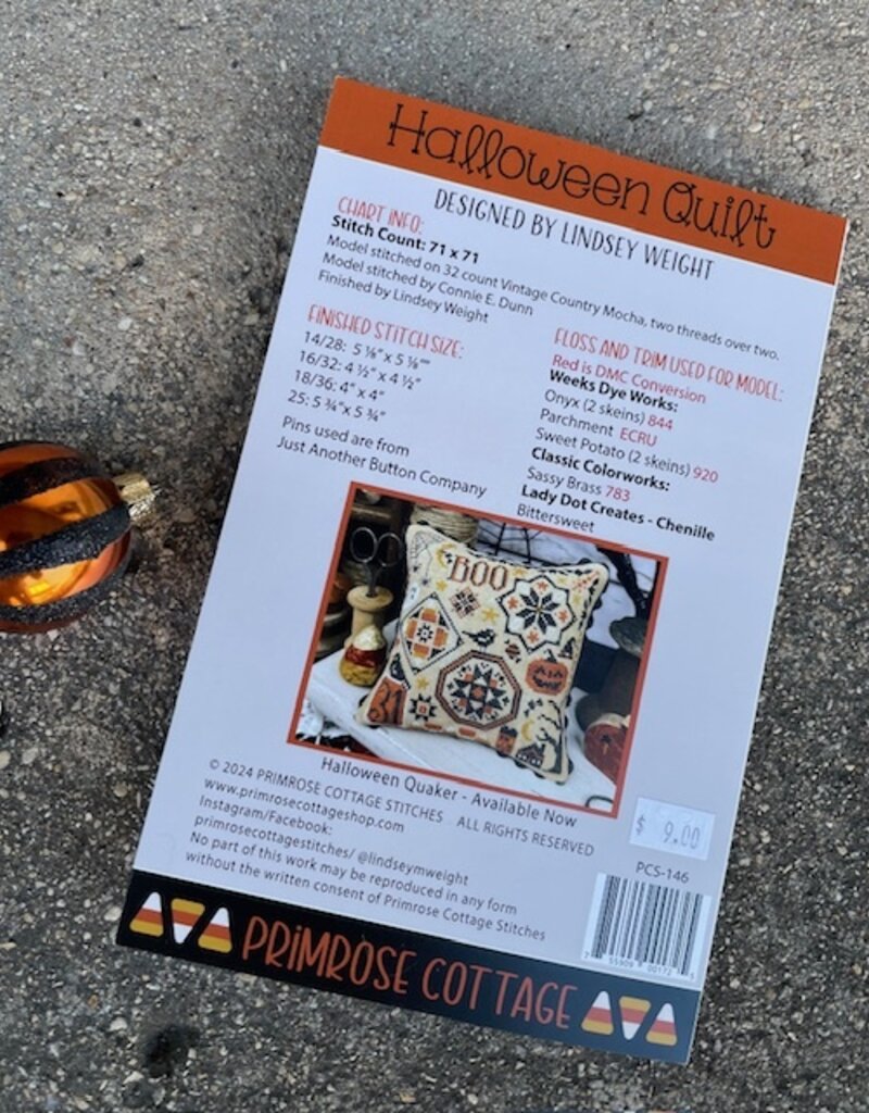 Primrose - Halloween Quilt