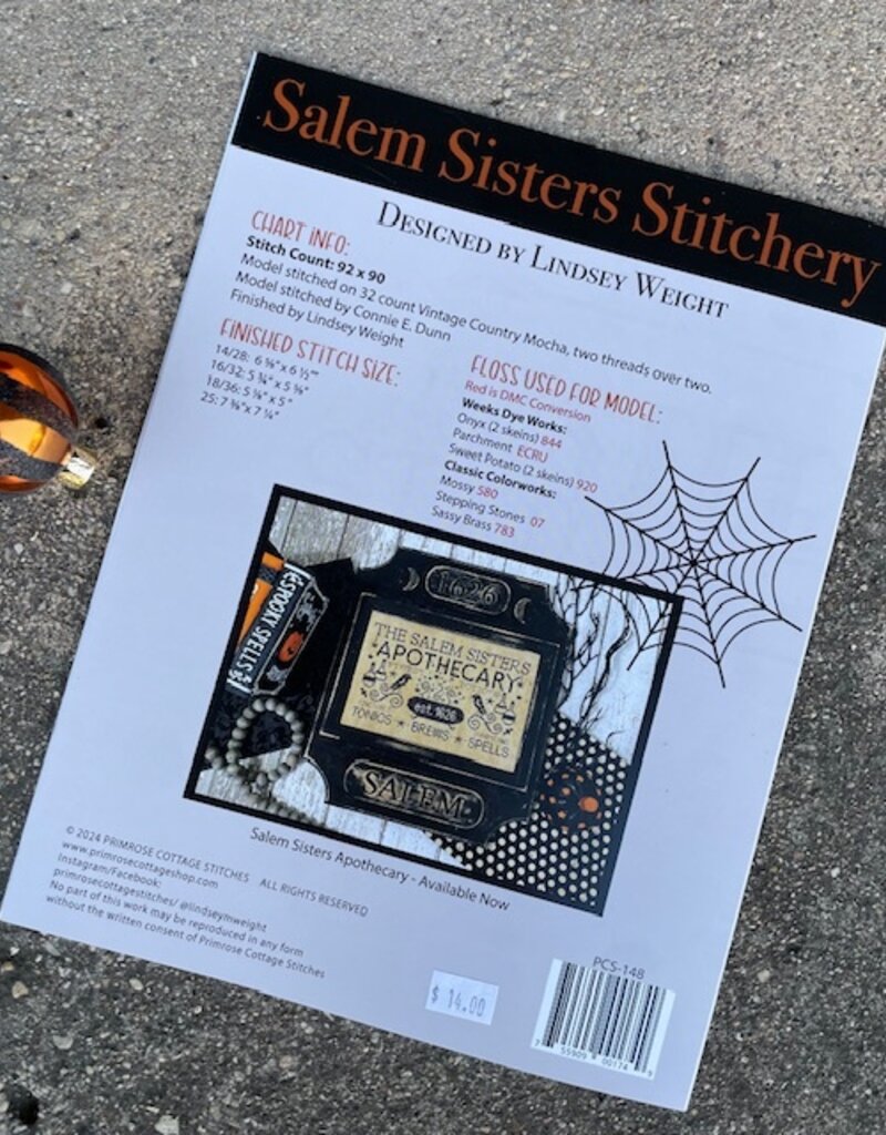 Primrose - Salem Sisters Stitchery