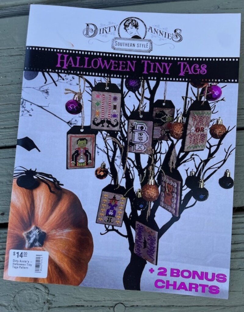 Dirty Annie's - Halloween Tiny Tags Pattern
