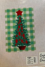 Curious Cowgirl - GGCT Christmas Tree on Green Gingham (18M)