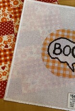 Curious Cowgirl - Halloween Round with Fabric - Boo (18M)