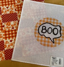 Curious Cowgirl - Halloween Round with Fabric - Boo (18M)