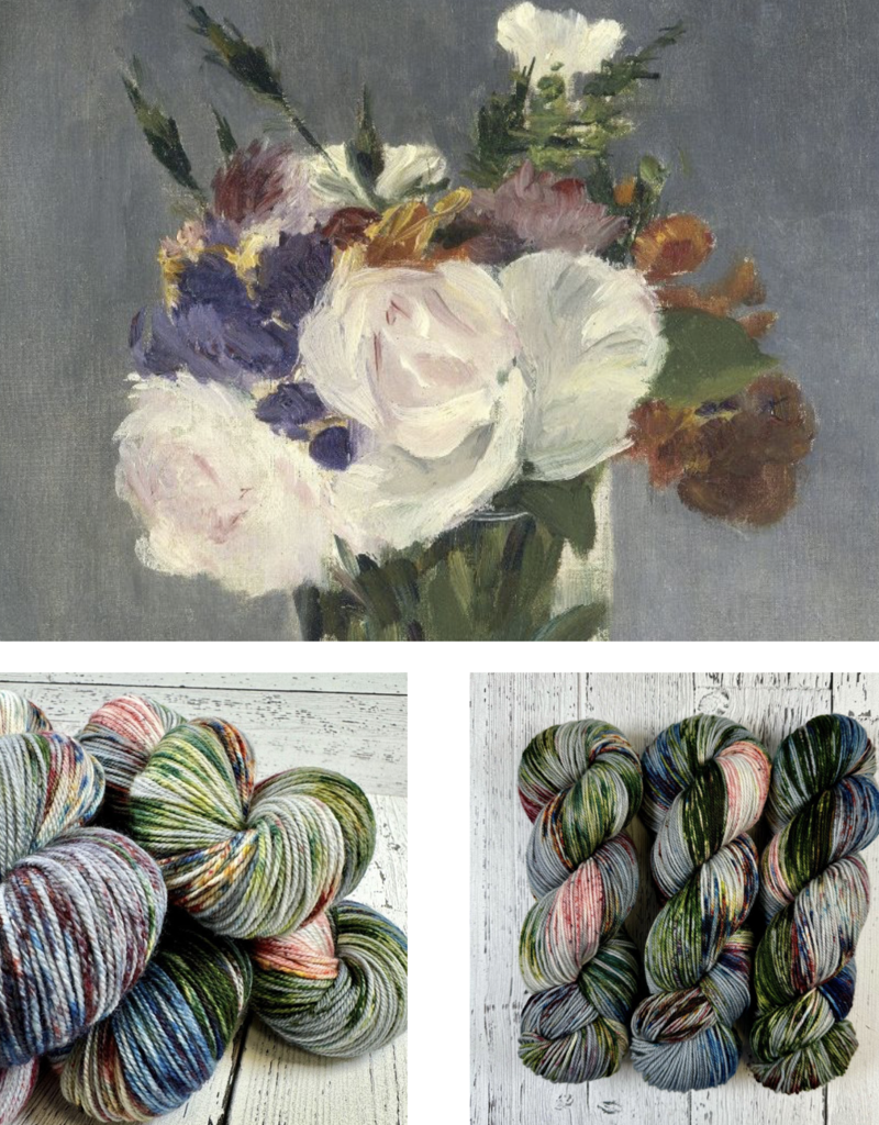 Ancient Arts Socknado, Manet: Flowers in a Crystal Vase (COTM (10/24)