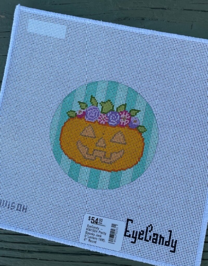 EyeCandy - HW150H Pretty Spooky Jack O'Lantern 18M).  4" Round