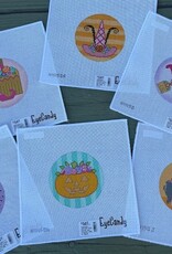 EyeCandy - HW150C Pretty Spooky Sugar Skull 18M).  4" Round