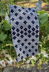 Pressed Flowers Cowl Kit - Red & Grey Koigu Jasmine