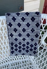 Pressed Flowers Cowl Kit - Red & Grey Koigu Jasmine