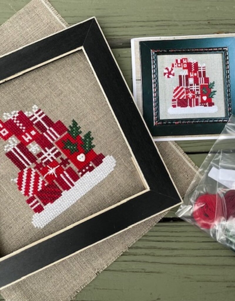 Bent Creek - Z178 Santa's Hat of Holly, Gifts