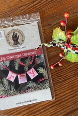 Teresa Kogut - XS314 Joy Christmas Ornament