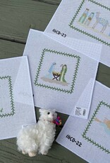Mary Cam Designs - MCD21 Mary, Joseph & Baby with Green Border (13M)