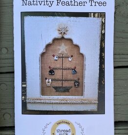 Thread Milk - Nativity Feather Tree with Buttons