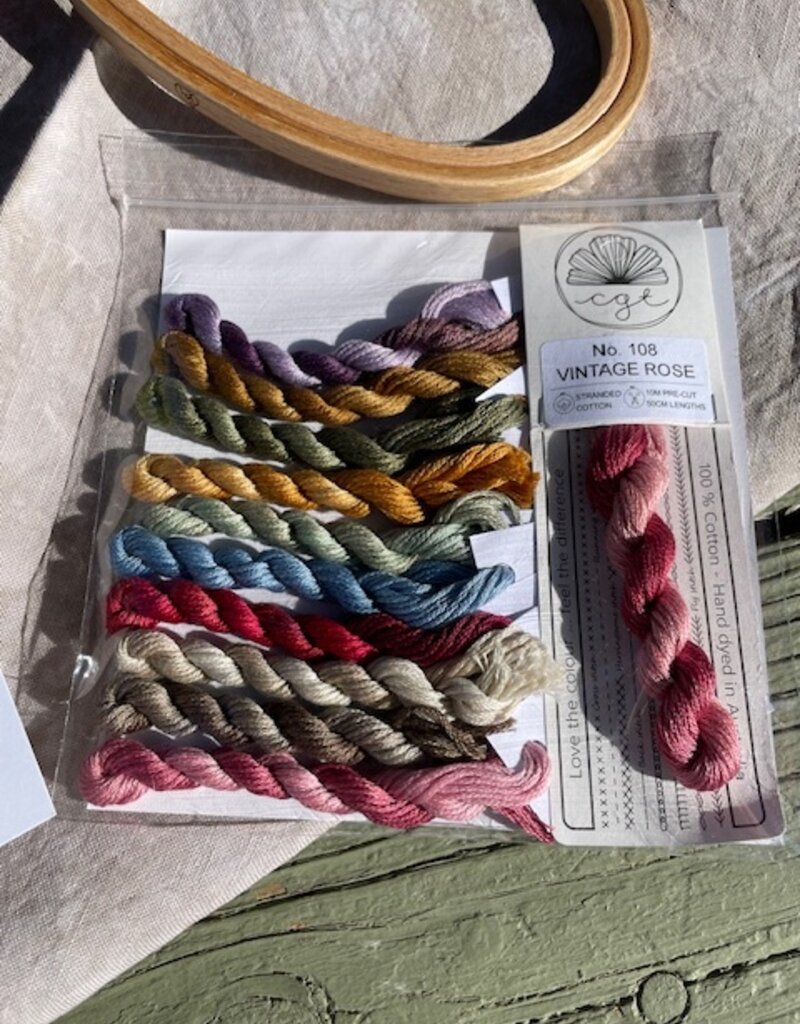 Jan Hicks - Rose Lejeune 1900 Cottage Garden Threads Floss Pack