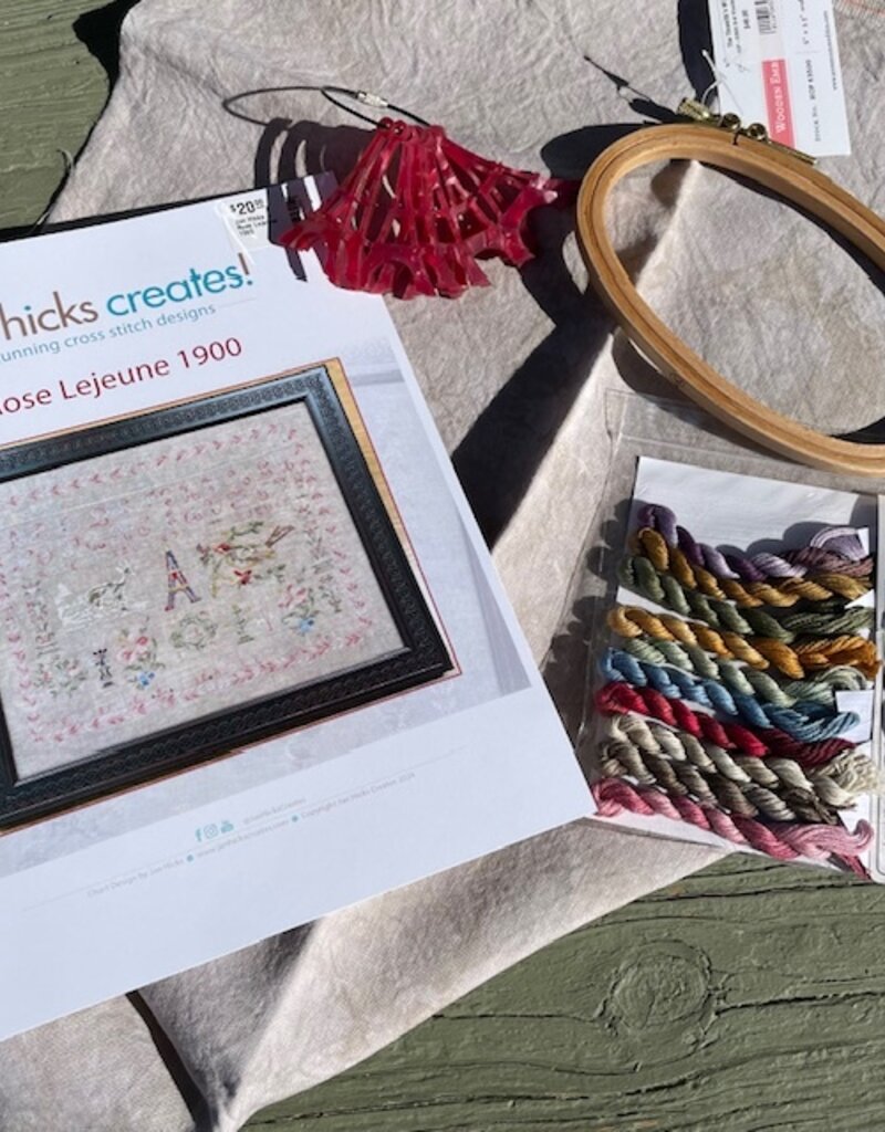 Jan Hicks - Rose Lejeune 1900 Cottage Garden Threads Floss Pack