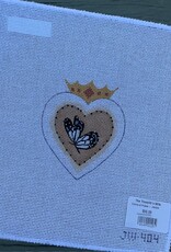 Colors of Praise - JW404 Butterfly Crowned Heart  (18M)