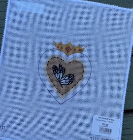 Colors of Praise - JW404 Butterfly Crowned Heart  (18M)