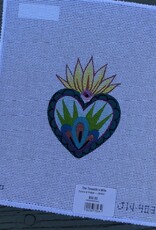 Colors of Praise - JW403 Heart with Greenery  (18M)