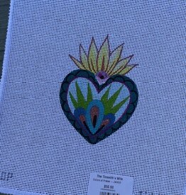 Colors of Praise - JW403 Heart with Greenery  (18M)