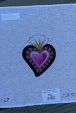 Colors of Praise - JW402 Pink Heart on Teal & Beige(18M)