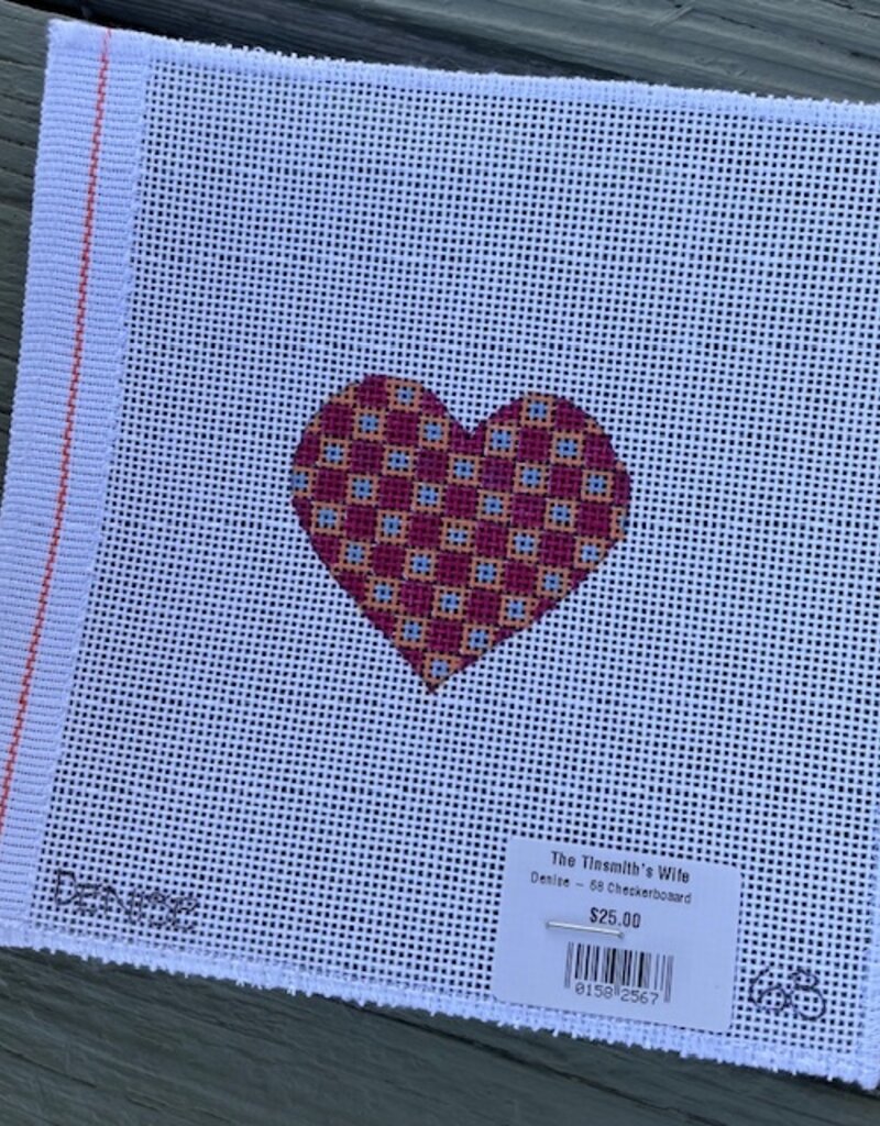 Denise - 68 Checkerboaard Heart (18M)