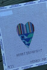 PM977 Heart Ornament 3" (18M)