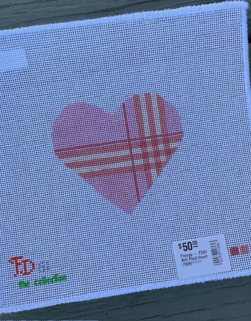 Froopy - FD61 Brit Plaid Heart (18M)